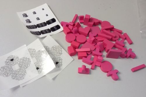 Pink Cities and Knights of Catan set